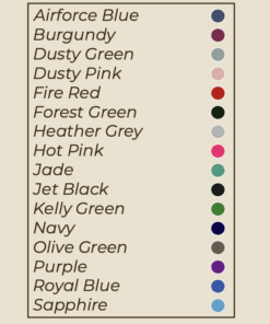 Hoodies colours 2025